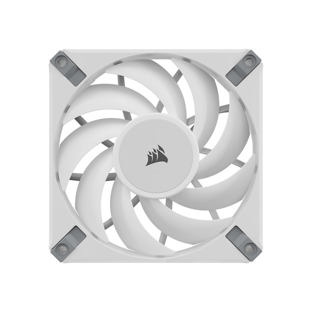 Corsair iCUE AF120 RGB ELITE 120mm PWM Triple Fan Kit - White PC Cooling Fans with Vibrant RGB Lighting for Gaming Rigs & PC Builds