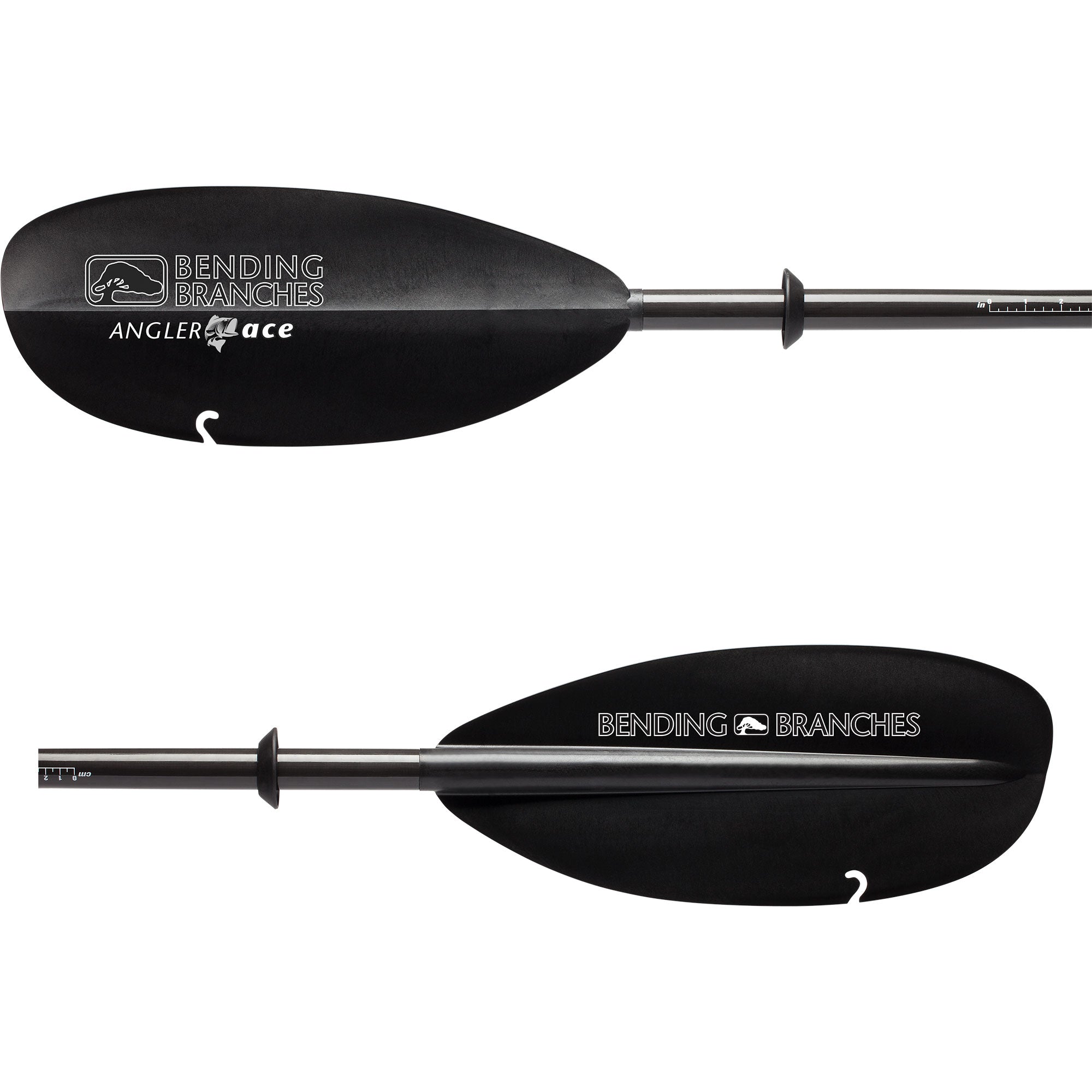 Bending Branches Angler Ace Straight Shaft 2-Piece Kayak Paddle - Lightweight Fishing Paddle for Kayaking, Canoeing & Water Sports | Perfect for Anglers & Outdoor Enthusiasts