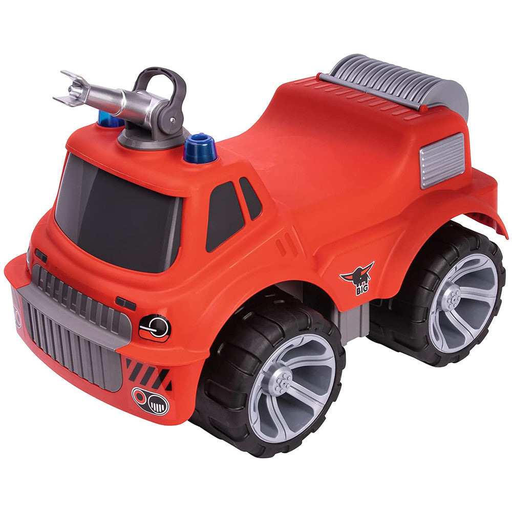 BIG Power Worker Maxi Fire Truck Toy with Adjustable Water Spray - Fun Pretend Play for Kids, Outdoor Water Games & Firefighter Role Play