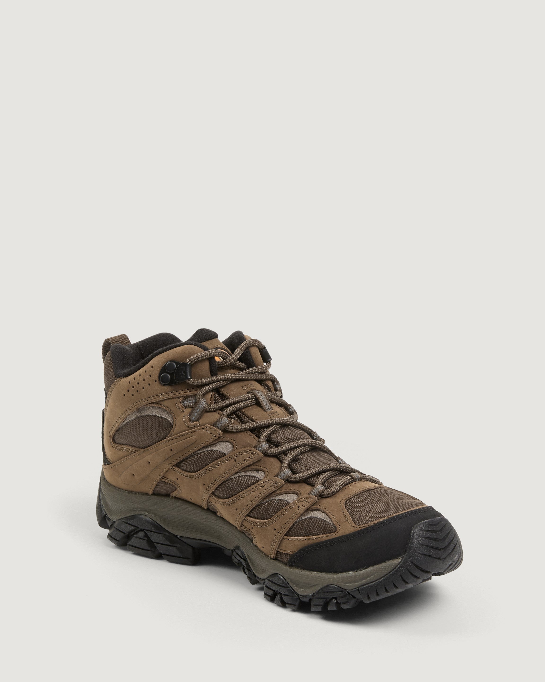 Merrell Moab 3 Smooth Mid GTX Hiking Boots for Men - Waterproof & Breathable (Bracken) - Perfect for Trail Hiking, Backpacking & Outdoor Adventures