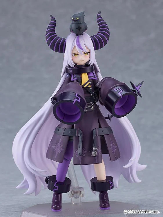 Figma #619 La+ Darknesss Hololive Production Action Figure - Anime Collectible for Fans, Display & Cosplay Scenes