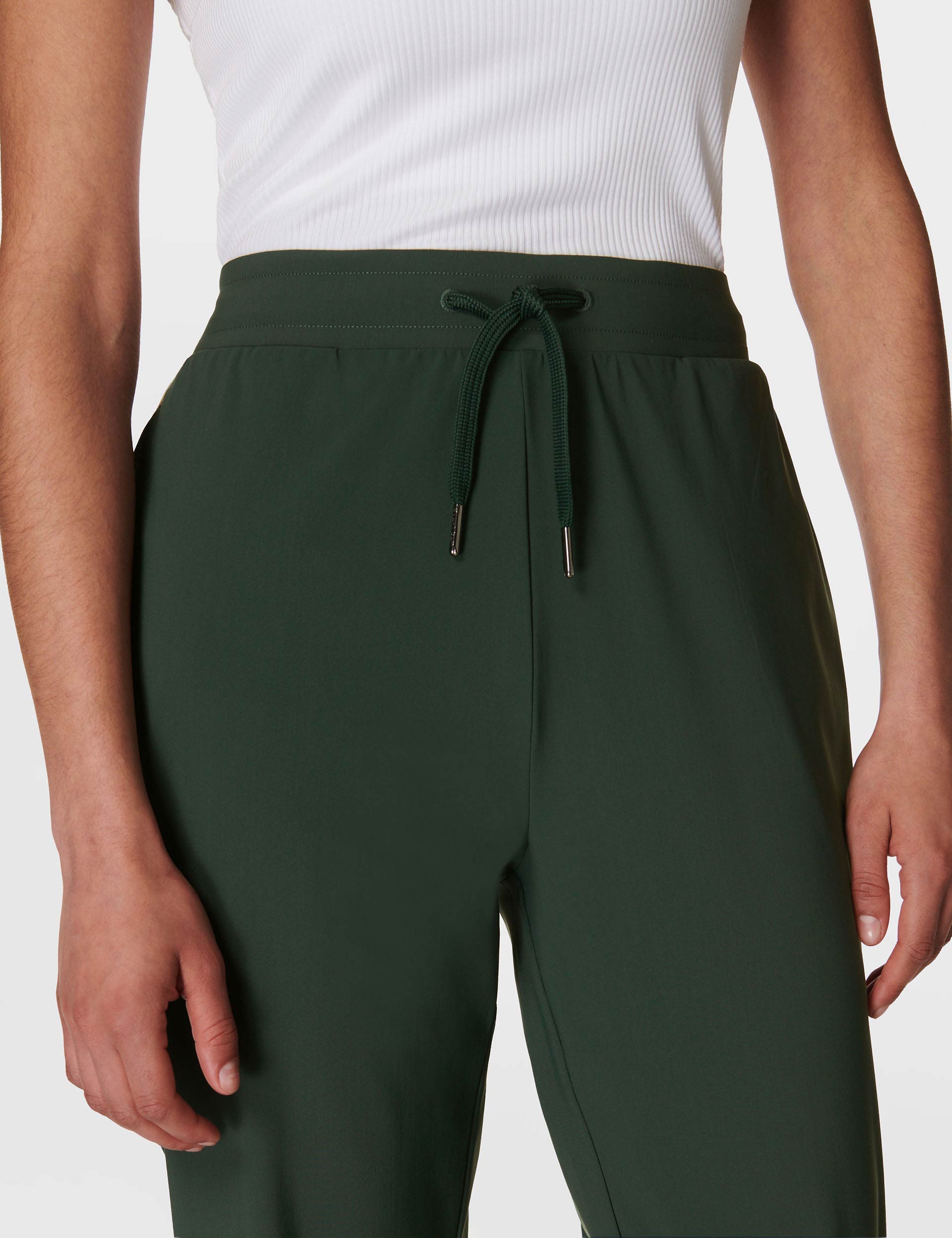 Explorer Side Stripe Pants for Men - Trek Green Outdoor Hiking & Adventure Travel Trousers | Durable & Comfortable for Camping, Backpacking & Casual Wear