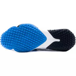Nike React Vapor Drive 2 Cricket Shoes - Blue/White Rubber Spikes for Enhanced Traction | Perfect for Fast Bowling & Fielding on Grass Pitches