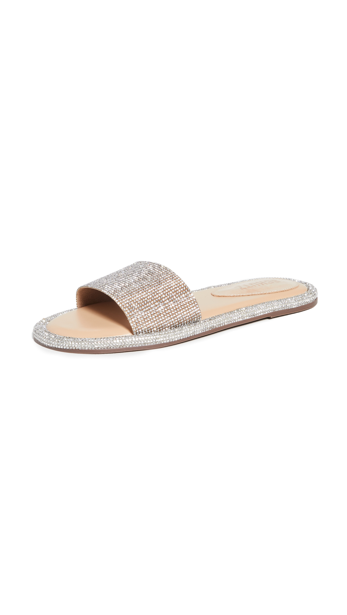 SCHUTZ Women's Alcina Sandals - Comfortable Summer Slide Sandals for Women, Fashionable Open-Toe Casual Shoes with Cushioned Footbed | Perfect for Beach, Vacation, and Everyday Wear