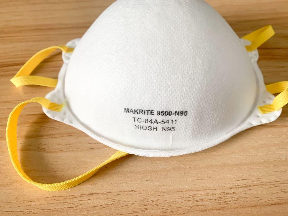 NIOSH N95 Respirator Masks - Pack of 20 | Dust Proof, Pollution Protection | Ideal for Construction, Woodworking & Healthcare Workers