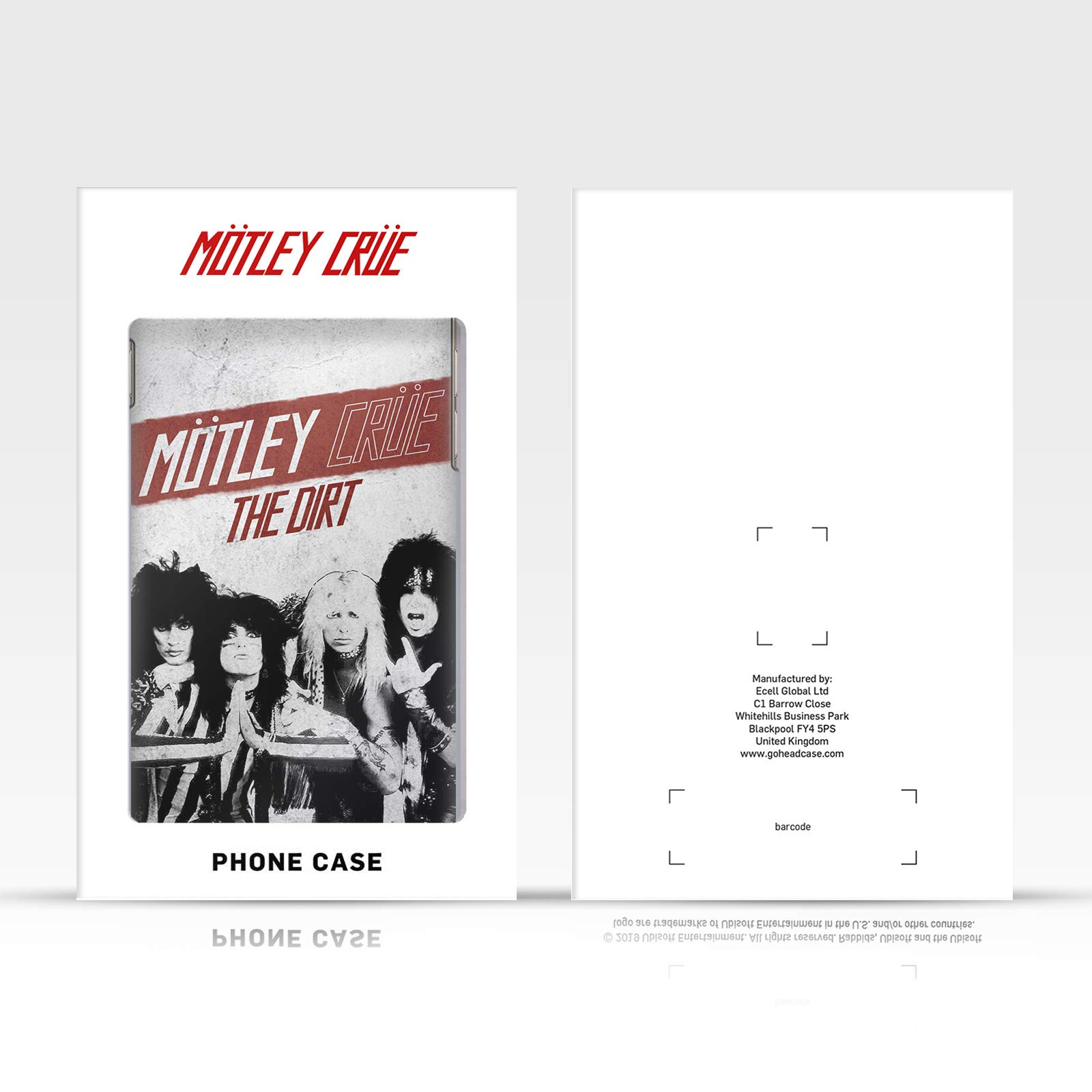Head Case Designs Motley Crue Theater of Pain Album Soft Gel Case for iPhone 7 Plus/8 Plus - Rock Music Fan Protective Cover for Concerts & Daily Use