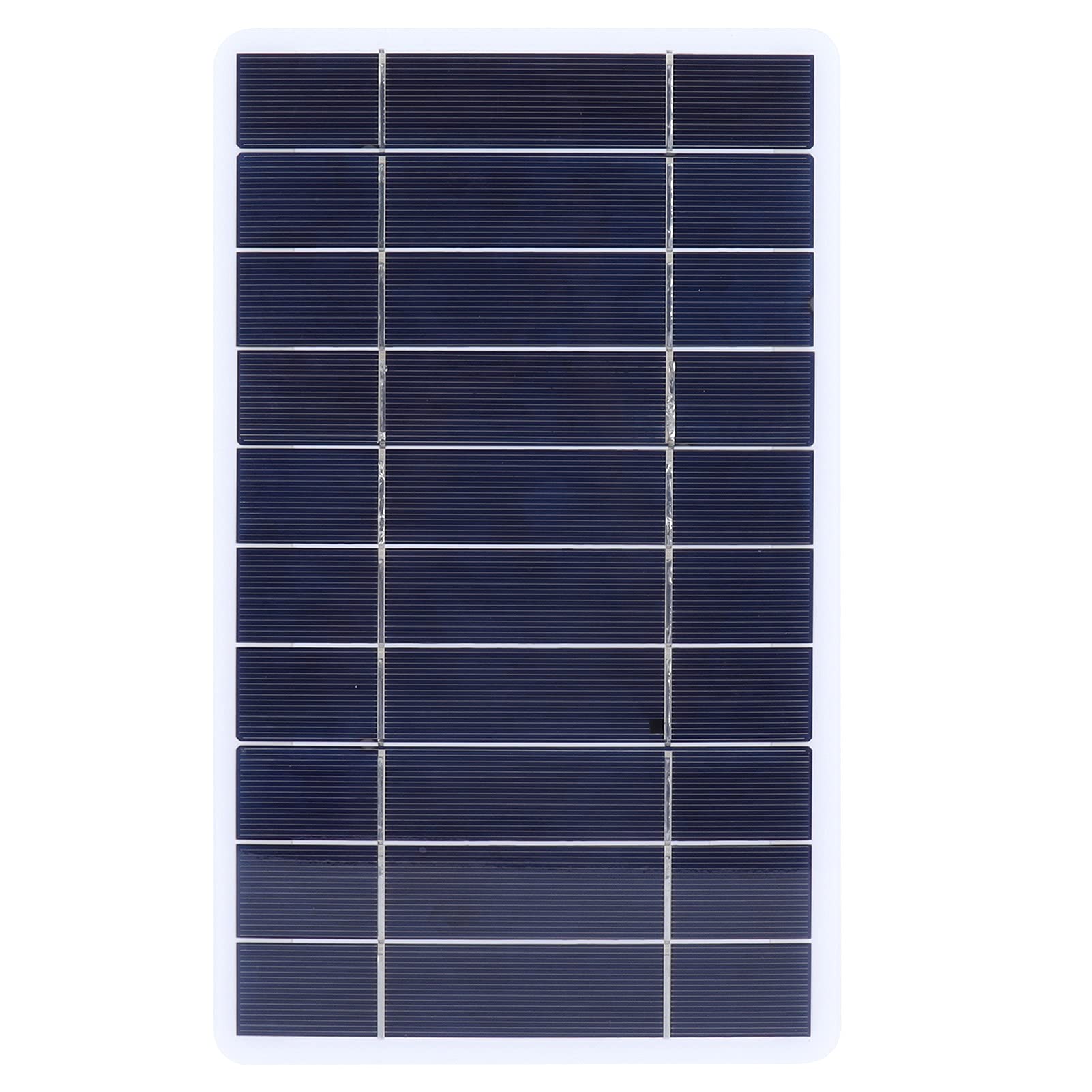 High Efficiency 8W 5V Polycrystalline Solar Panel Charger - Portable Power Supply for Phones, Camping, RV, Boats & Outdoor Adventures | Hyuduo Solar Panel for Cars, Motorcycles & Home Appliances