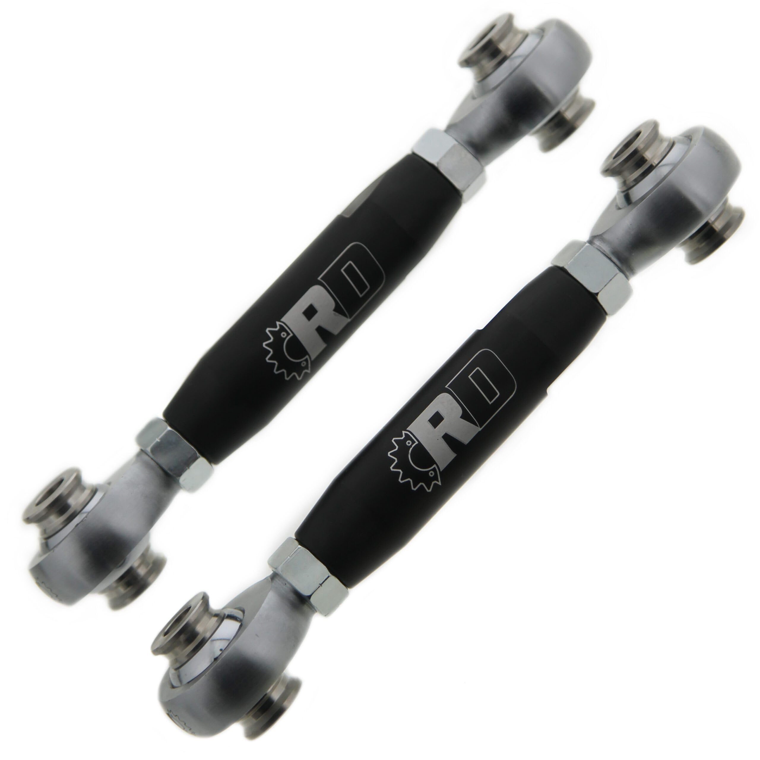 Race-Driven Black Front Sway Bar Links for Polaris RZR XP 4 1000 (2018-2025) | Off-Road Suspension Upgrade for Enhanced Stability & Control