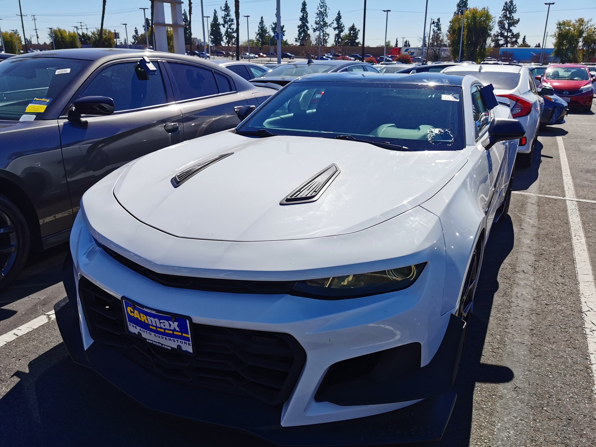 Gloss Black Hood Air Vent Style Decoration Trims for 2016-2023 Chevy Camaro - Upgrade Your Car's Style & Performance