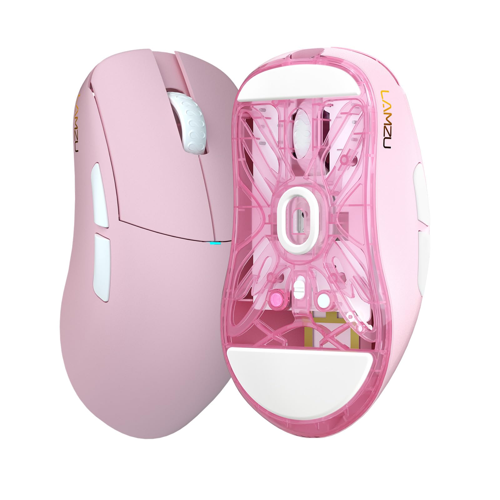 Lamzu Atlantis Mini Champion Edition Wireless Gaming Mouse - Ultra Lightweight 51g, Optical Switches, 30000 DPI, Symmetrical Design, Nordic MCU 52840, Dust-Proof Encoder, PAW3950 Sensor, 8K Polling Rate - Perfect for Competitive Esports, FPS Gaming & Professional Streamers