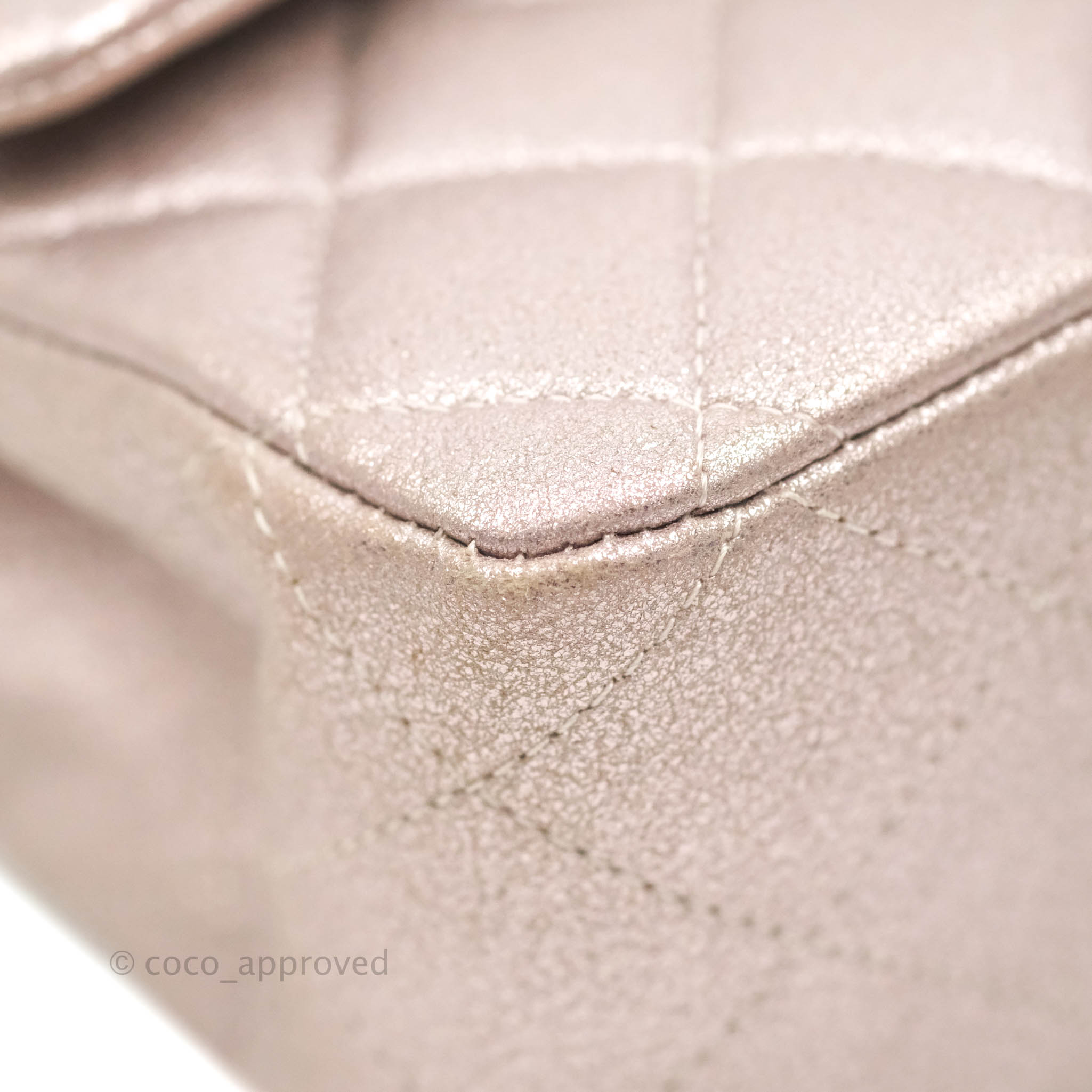 Chanel Classic M/L Medium Double Flap Bag in Rose Gold Pink Lambskin with Gold Hardware - Luxury Handbag for Women, Perfect for Parties, Weddings & Special Occasions