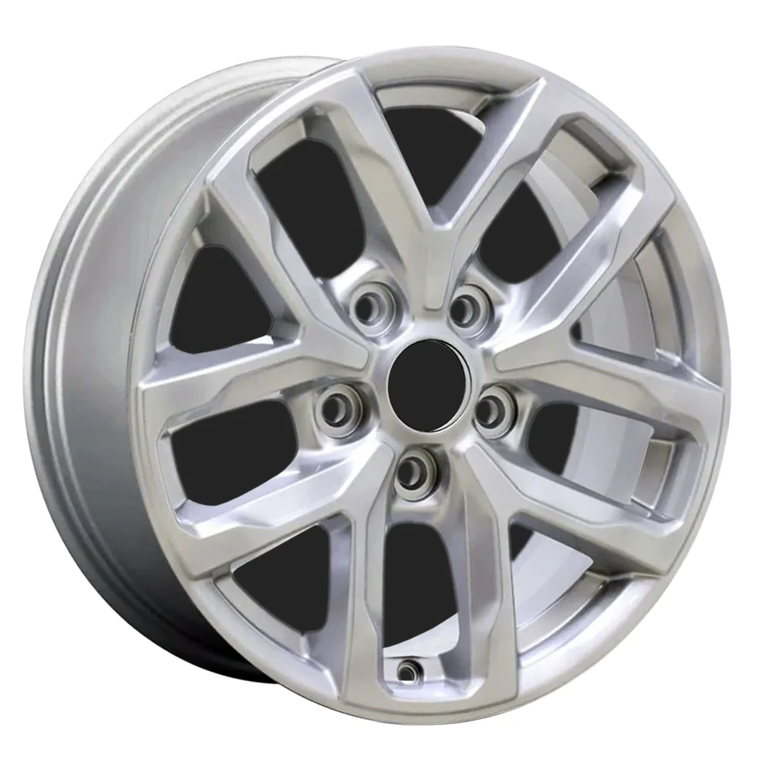 17 Inch Jeep Wrangler OEM Wheels ALY095329 Silver - Compatible with 2023-2024 Models (Part# 04755591AA) | Perfect for Off-Roading, Daily Driving & Jeep Upgrades
