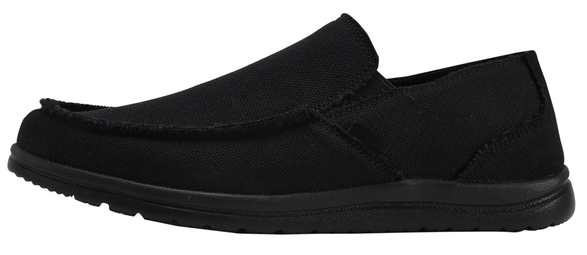 Men's Lightweight Canvas Slip-On Loafers - Comfortable Deck Shoes for Walking & Casual Wear | Perfect for Beach, Travel & Everyday Use