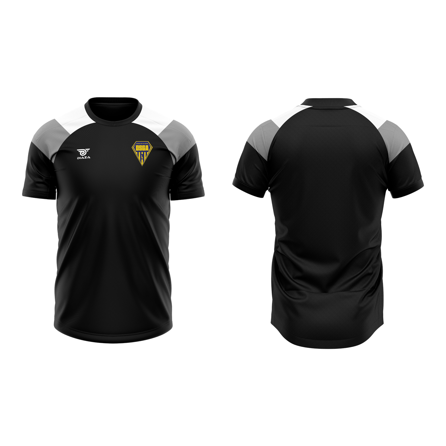 Diamond State Academy Tri-Tone Practice Jersey - Black | Basketball, Soccer & Volleyball Training Jersey for Teams & Schools