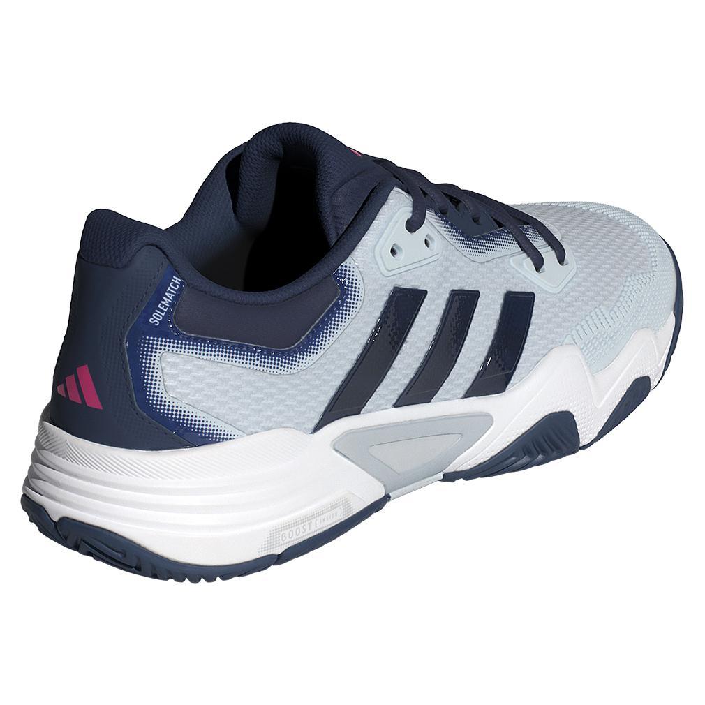 Men's Solematch Control 2 Tennis Shoes - Halo Blue/Dark Blue - Lightweight Performance Court Shoes for Competitive Play & Training