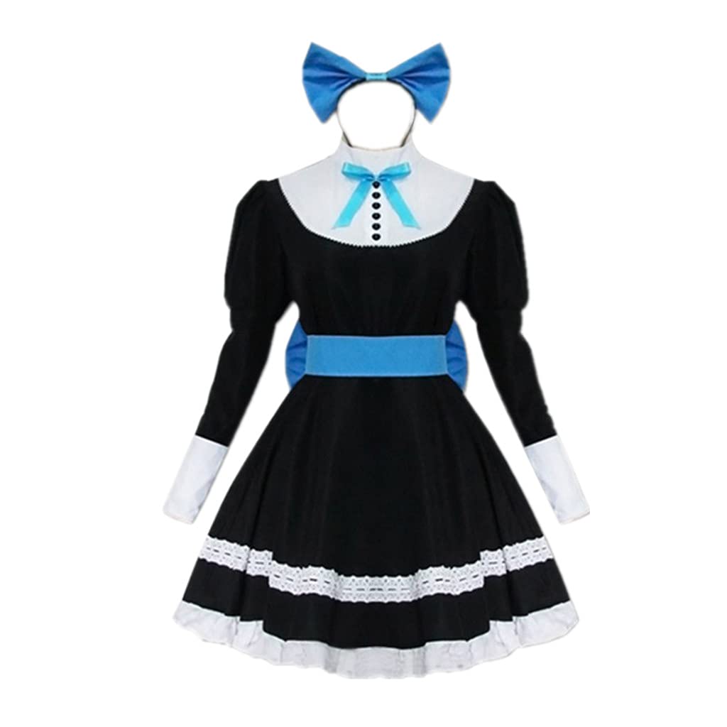 Panty & Stocking with Garterbelt Anime Cosplay Costume - Sexy Maid Dress Outfit for Halloween, Anime Conventions & Cosplay Events