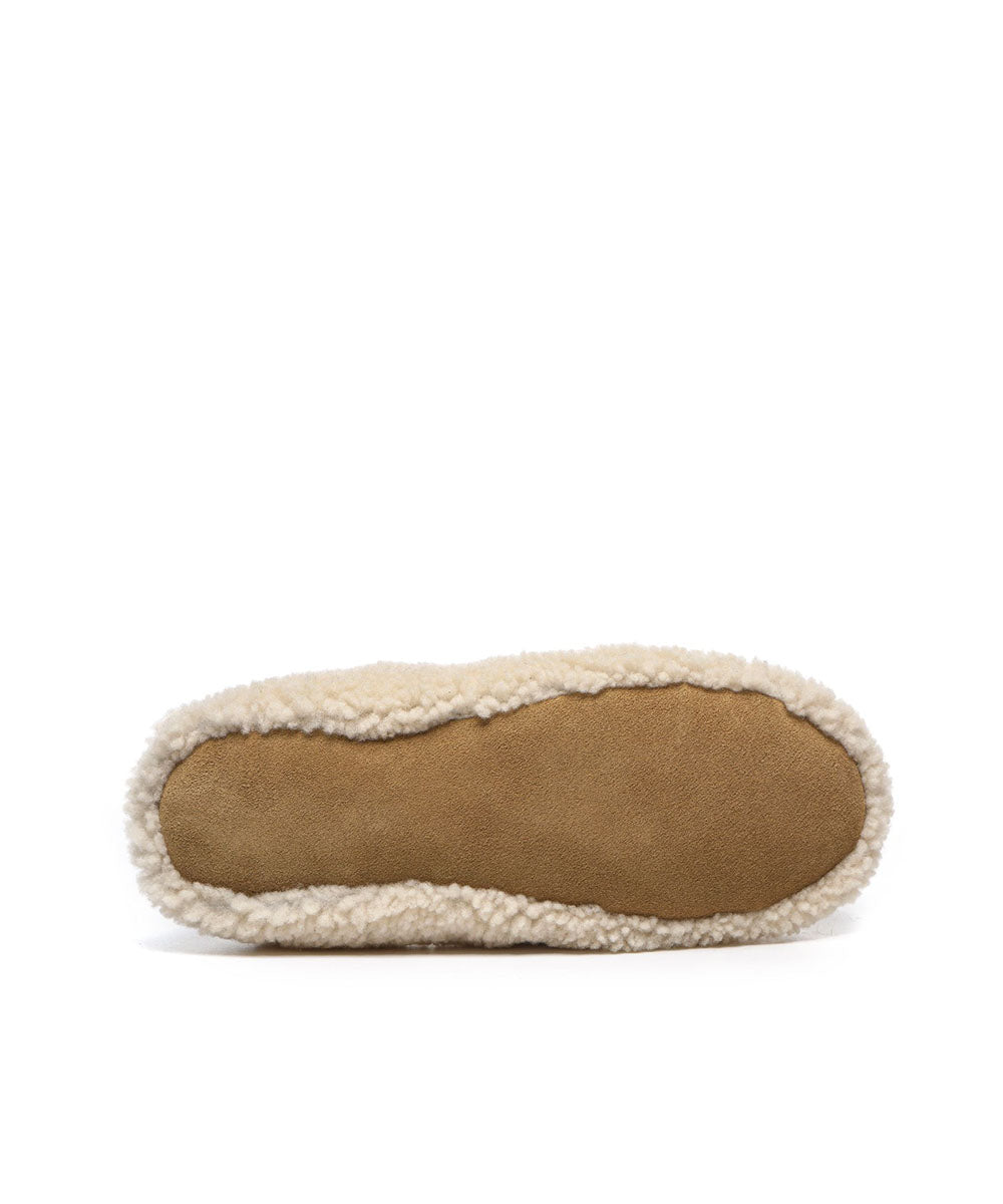 Women's Larissa Wool UGG Slippers - Cozy Indoor/Outdoor House Shoes for Winter Comfort - Perfect for Home, Office & Travel