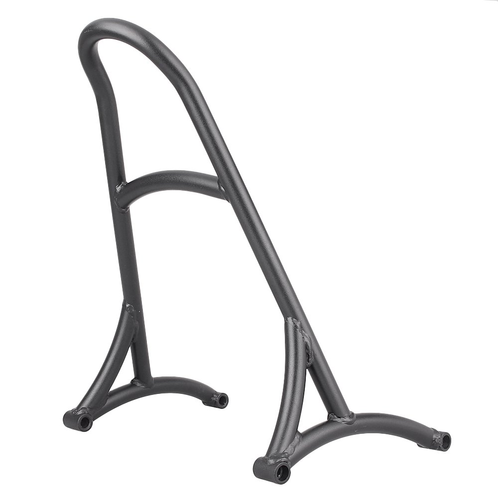 GZYF Motorcycle Sissy Bar Rear Short Passenger Backrest for Harley Davidson Sportster XL883 XL1200 (2004-2016) - Comfortable Support for Long Rides & Cruising