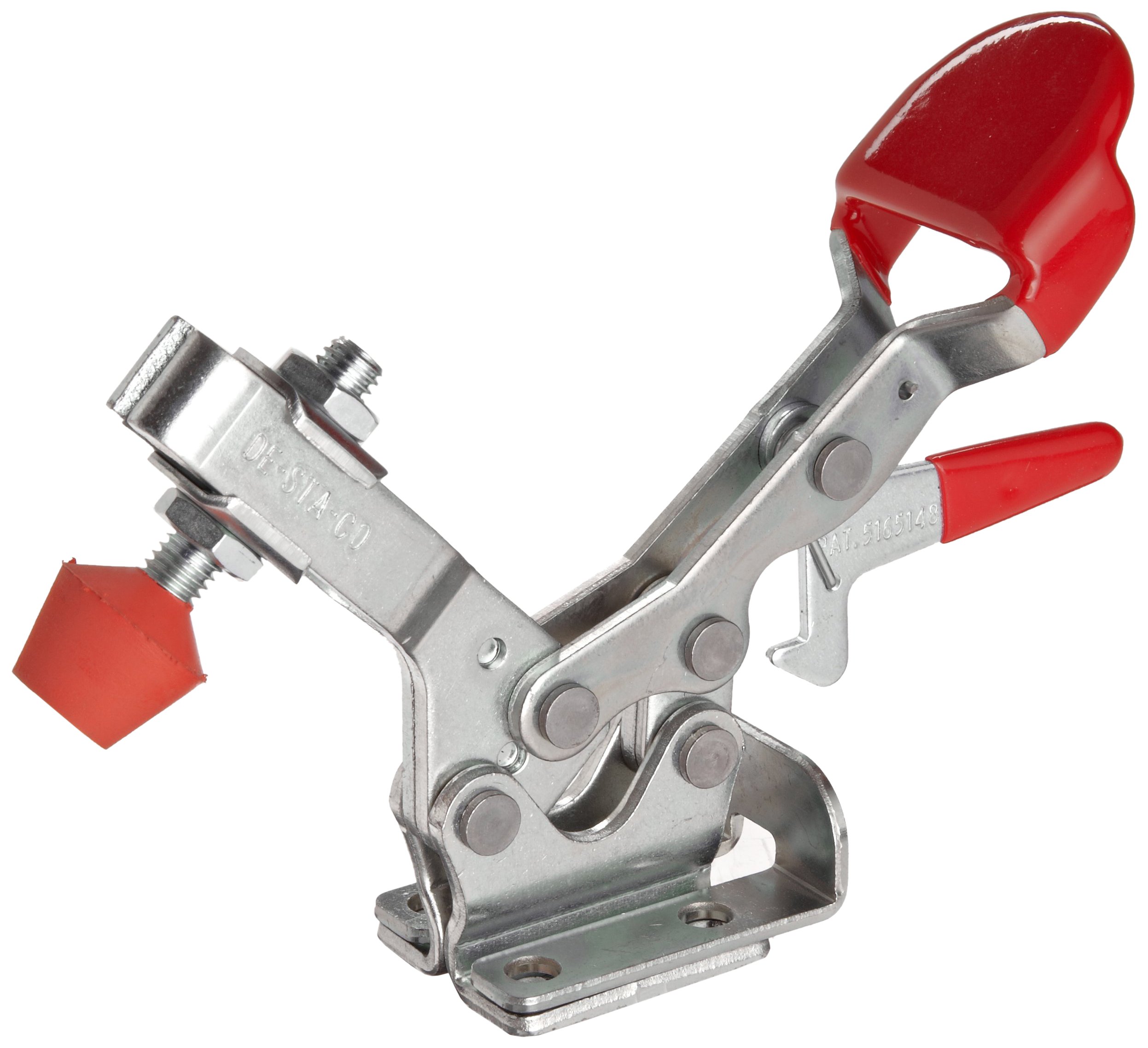 DE-STA-CO 225-UR Horizontal Handle Hold Down Action Clamp - Heavy Duty Workholding Tool for Woodworking, Metalworking & Industrial Applications
