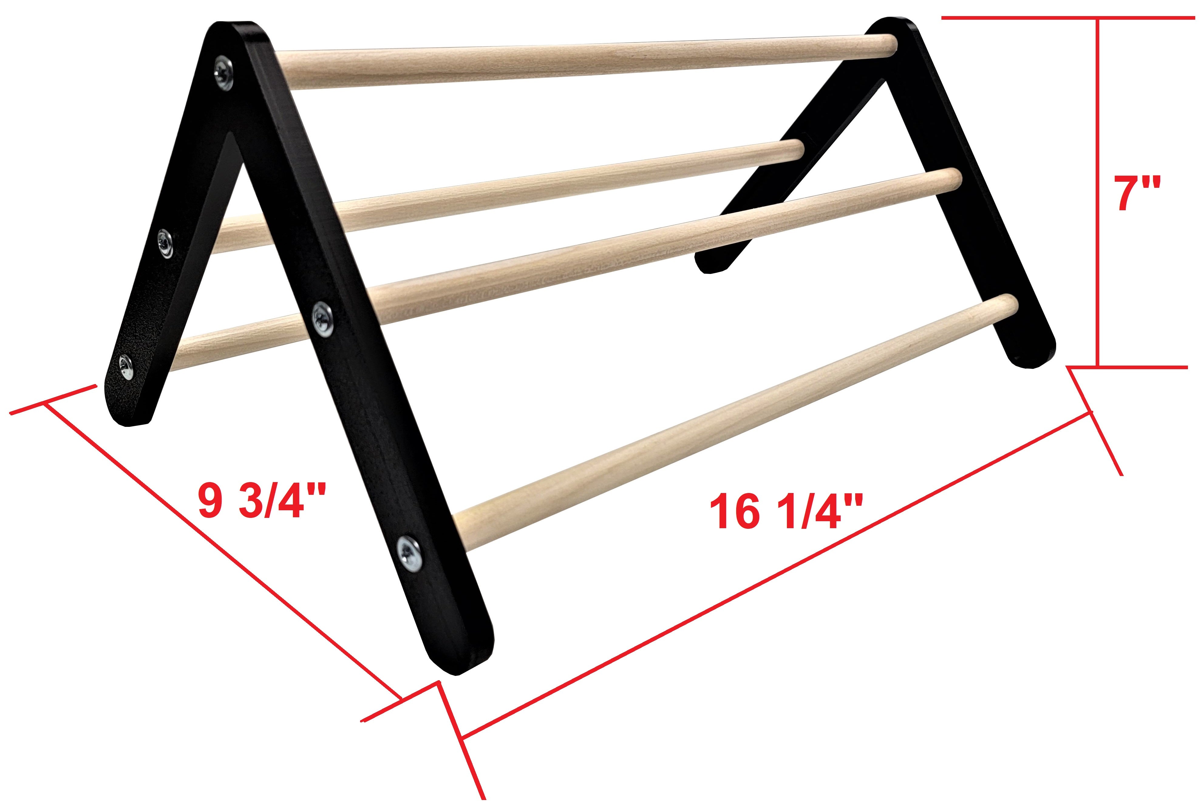 16 Inch Long 5 Bar Perch for Baby Chicks & Quail - Perfect for Poultry Coops, Brooders, and Small Bird Cages - Ideal for Chicks, Quails, and Small Birds to Rest and Exercise