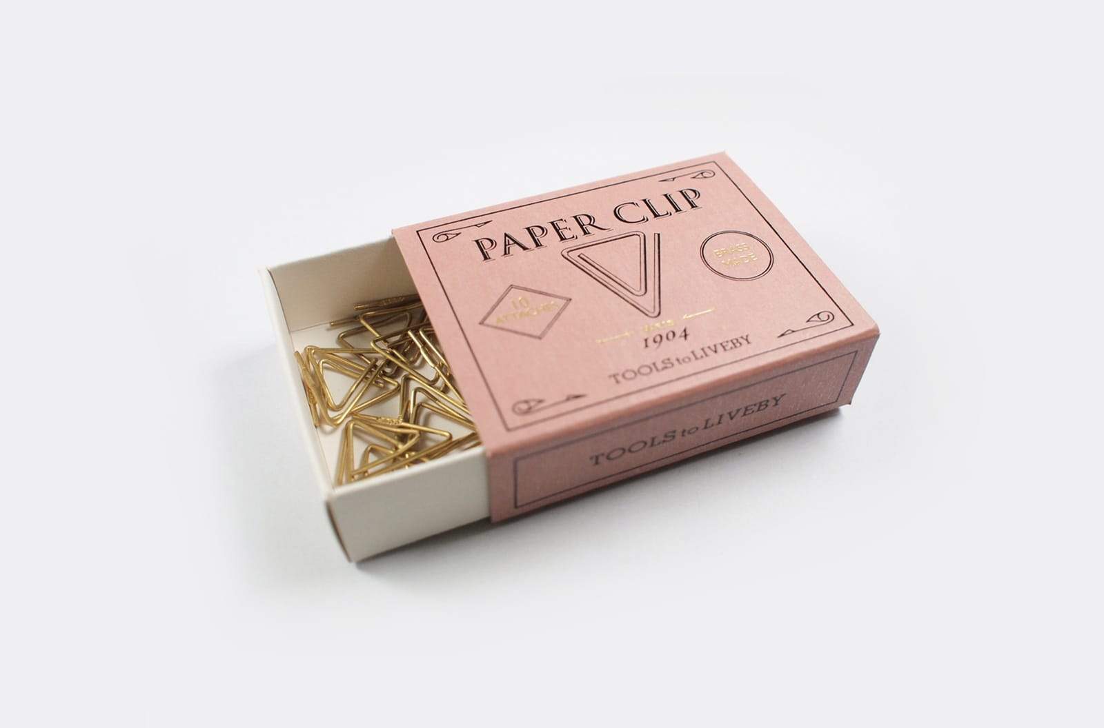 Premium Weis Brass Paper Clips - Vintage Office Supplies for Organizing Documents, Notebooks & Files - Perfect for Home, Office & School Use