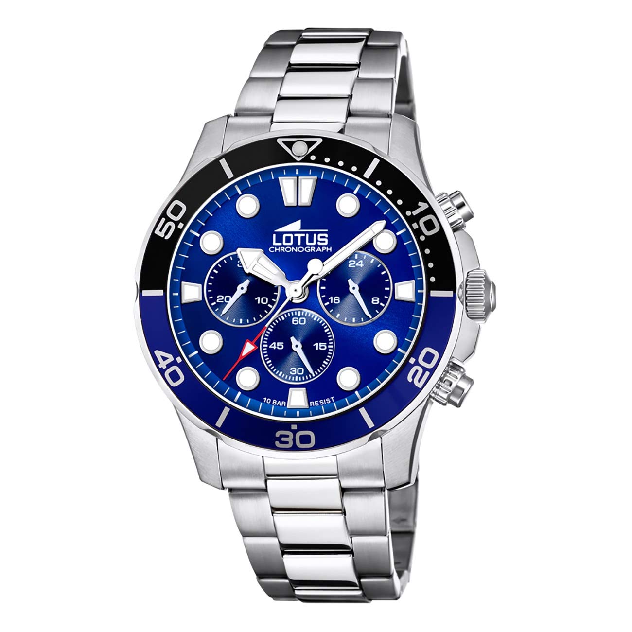Lotus Men's Analog Quartz Watch with Stainless Steel Strap 18756/4 - Classic Dress Watch for Business, Formal Occasions & Everyday Wear