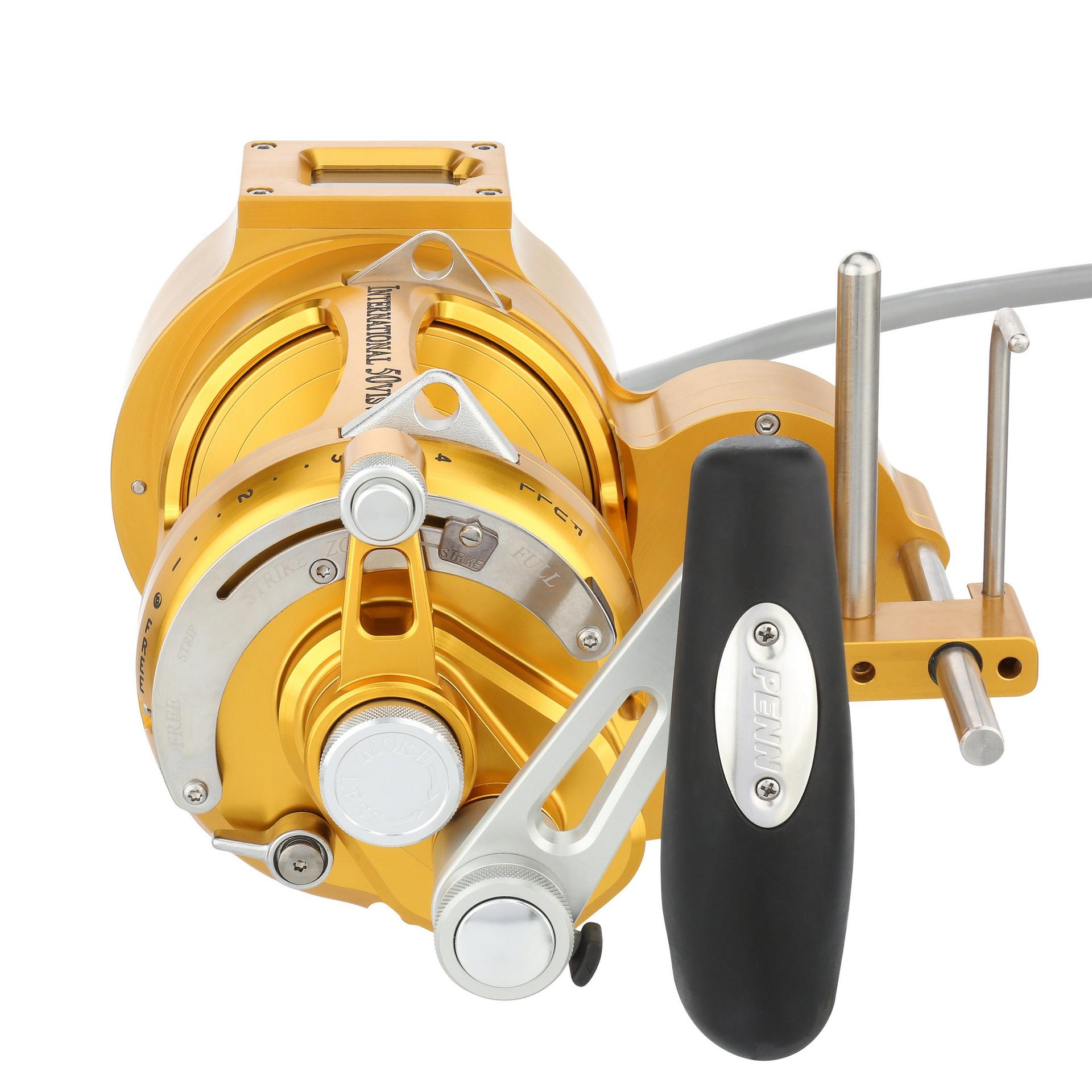 International® VI Autostop Electric Fishing Reel - Saltwater & Freshwater Spinning Reel with Auto-Stop Technology for Bass, Trout, and Catfish Fishing
