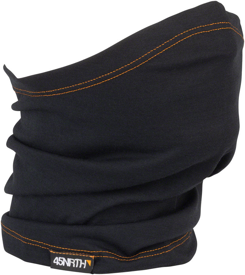45NRTH 2023 Blowtorch Neck Gaiter - Black One Size - Winter Face Mask for Skiing, Snowboarding & Outdoor Activities