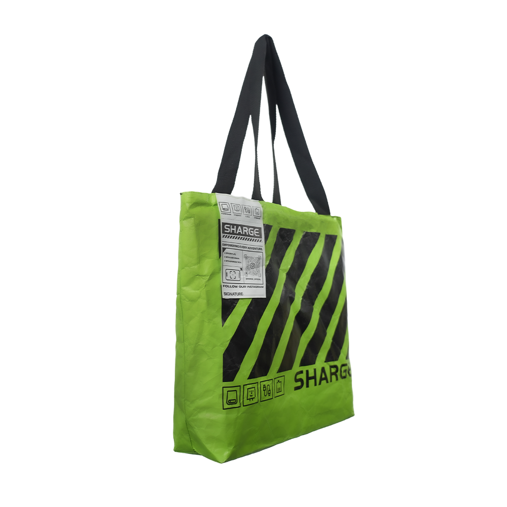 Sharge Tote Bag - Stylish & Durable Reusable Shopping Bag for Women & Men - Perfect for Groceries, Beach, Work & Travel