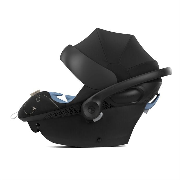 Cybex EOS Aton G 5-in-1 Travel System Stroller with Car Seat - Black Frame | Safe & Comfortable for Newborns to Toddlers | Perfect for Family Outings, Shopping & Travel