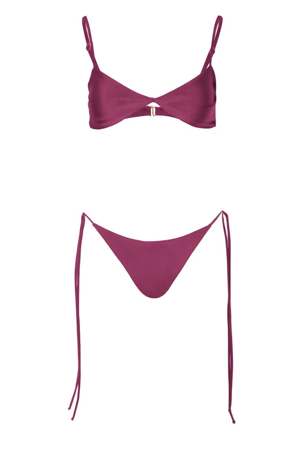Sexy High-Waisted Cabo Bikini Bottom - Comfortable Swimwear for Women - Perfect for Beach Vacations & Pool Parties