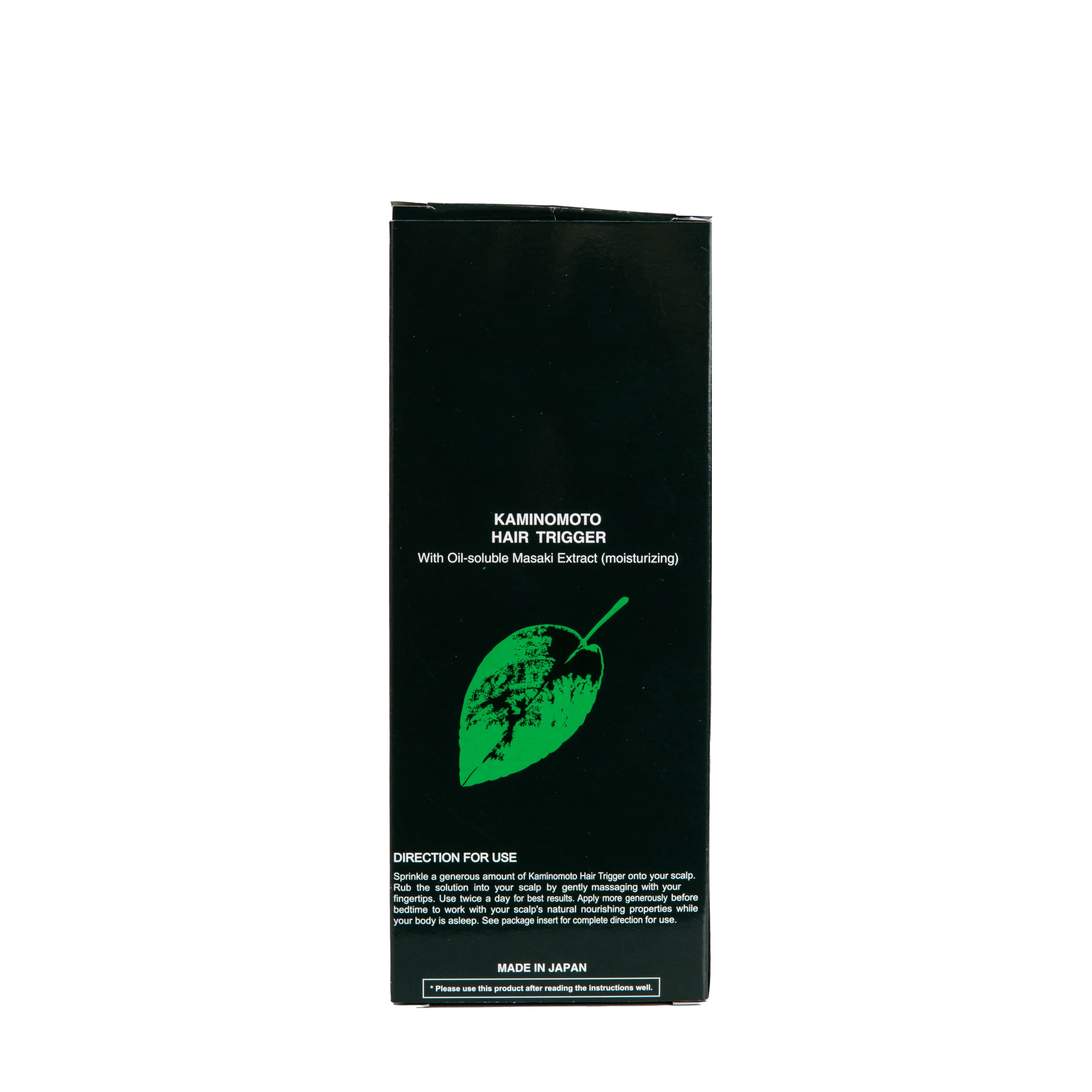 Kaminomoto Hair Trigger - 180 mL | Advanced Hair Growth Treatment for Hair Loss & Thinning Hair | Stimulates Hair Growth & Strengthens Hair Roots | Best for Men & Women with Receding Hairline or Baldness | Perfect for Daily Use at Home or Salon