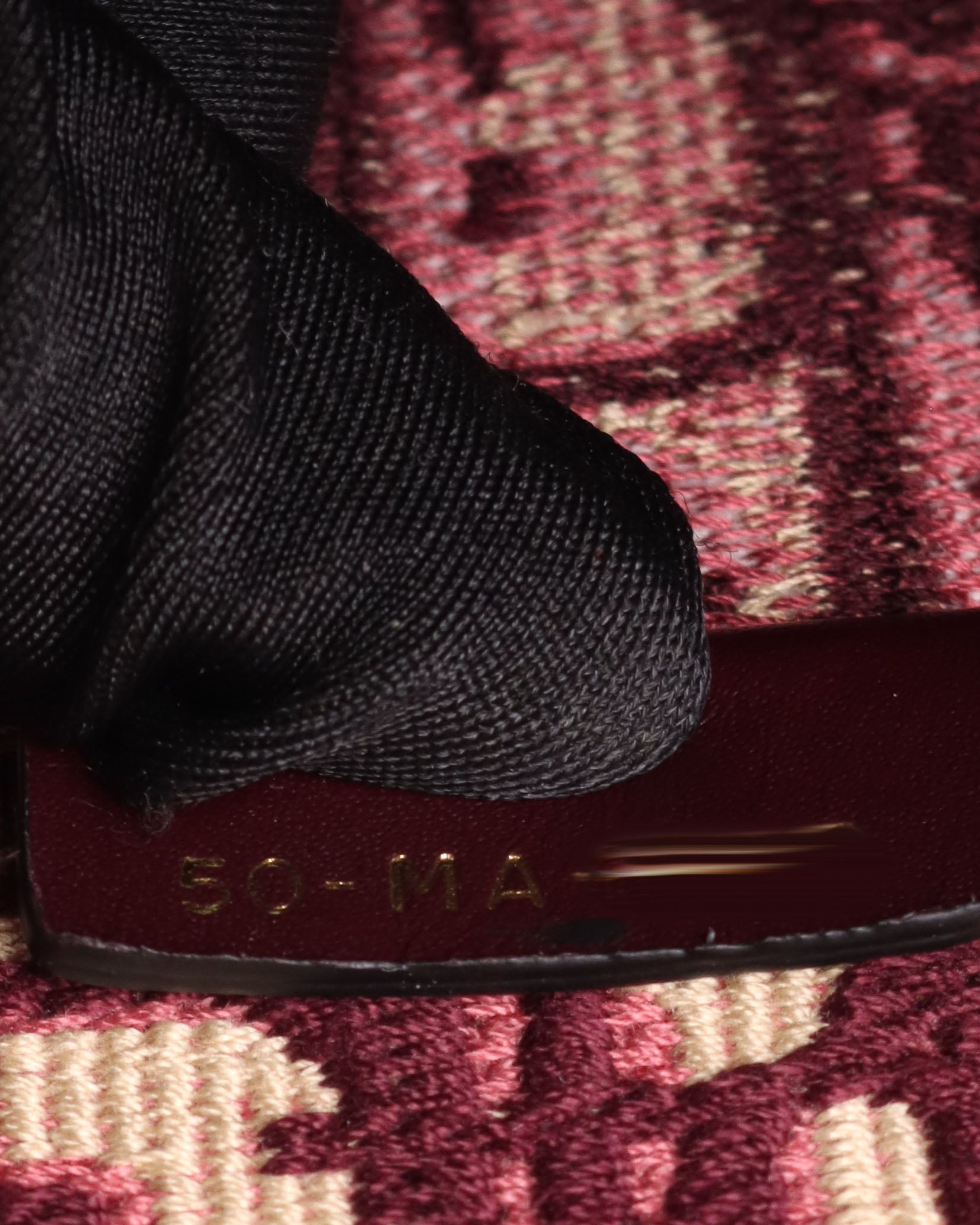 Dior Large Burgundy Oblique Book Tote Bag - Luxury Designer Handbag for Women, Perfect for Work, Travel & Everyday Use