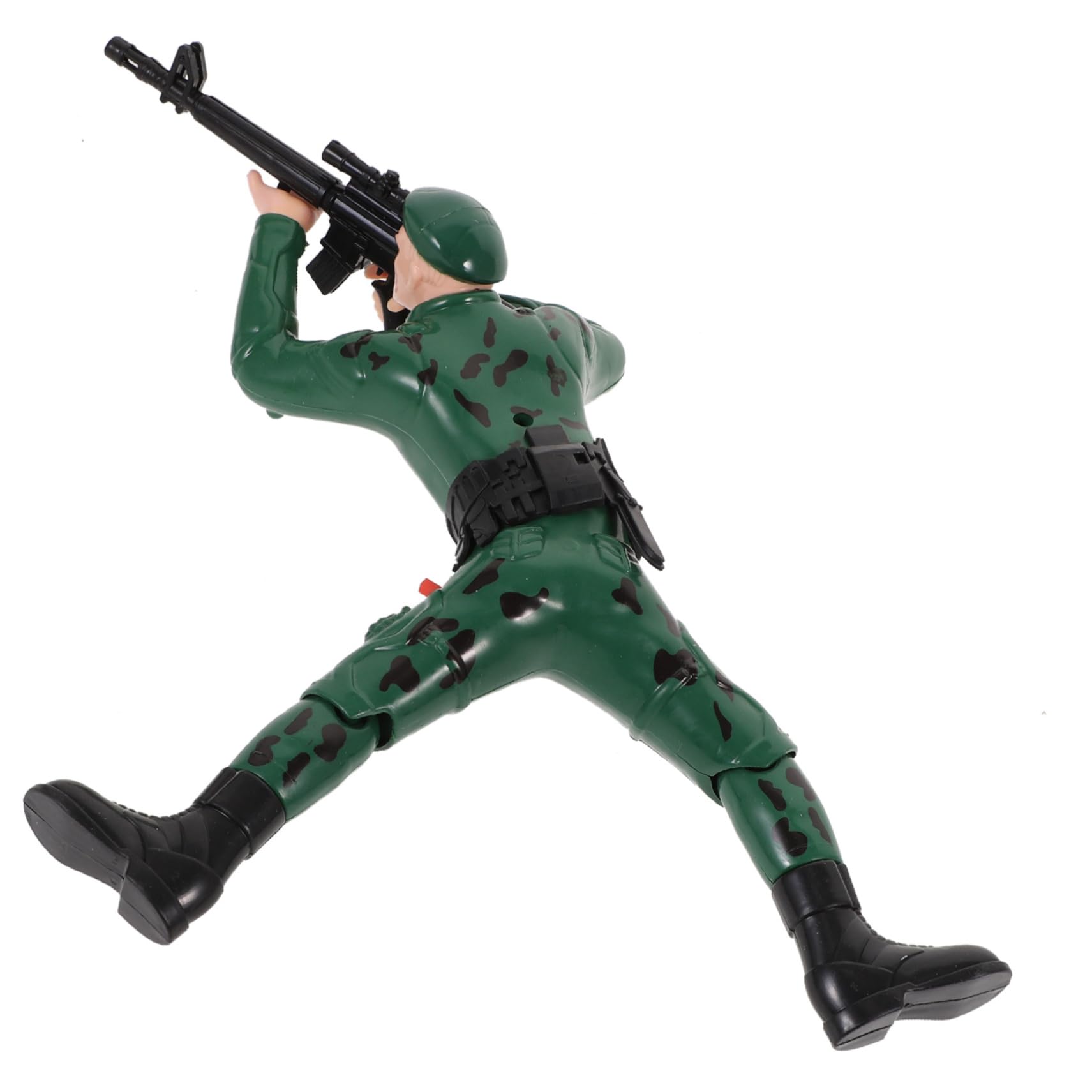 Electric Climbing Soldier Action Figure - Reptile Toy Soldier Playset for Kids, Crawling Toy for Infant Boys, Learn to Crawl Plastic Statue, Perfect for Birthday Gifts and Educational Play