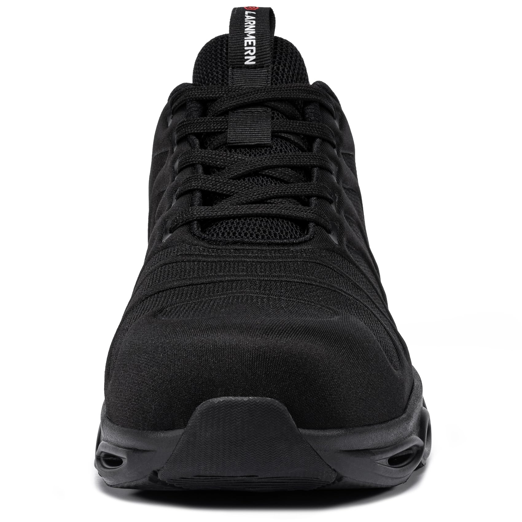 **LARNMERN Steel Toe Shoes for Men & Women - Lightweight Safety Sneakers with Wide Toe Box, Comfortable Work Shoes for Construction, Warehouse & Outdoor Activities**