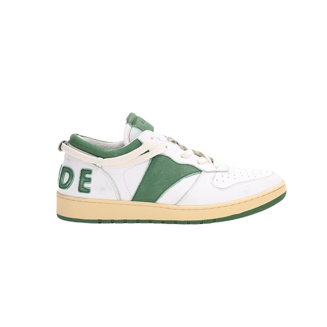 Zicanfly Men's Rhude Sneakers - Distressed Leather Basketball Shoes for Men & Women - Comfortable Athletic Running Shoes for Jogging, Gym Workouts & Streetwear Fashion