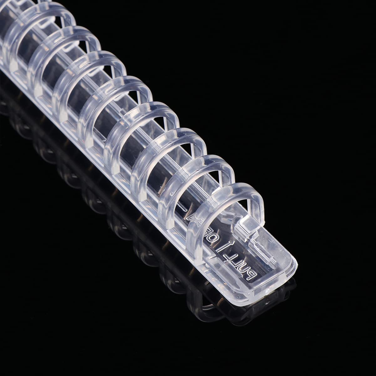 10PCS A5 Notebook Binding Spines - 20 Hole Loose Leaf Binder Plastic Rings for DIY Notebooks, Albums & Scrapbooks - Perfect for School, Office & Craft Projects