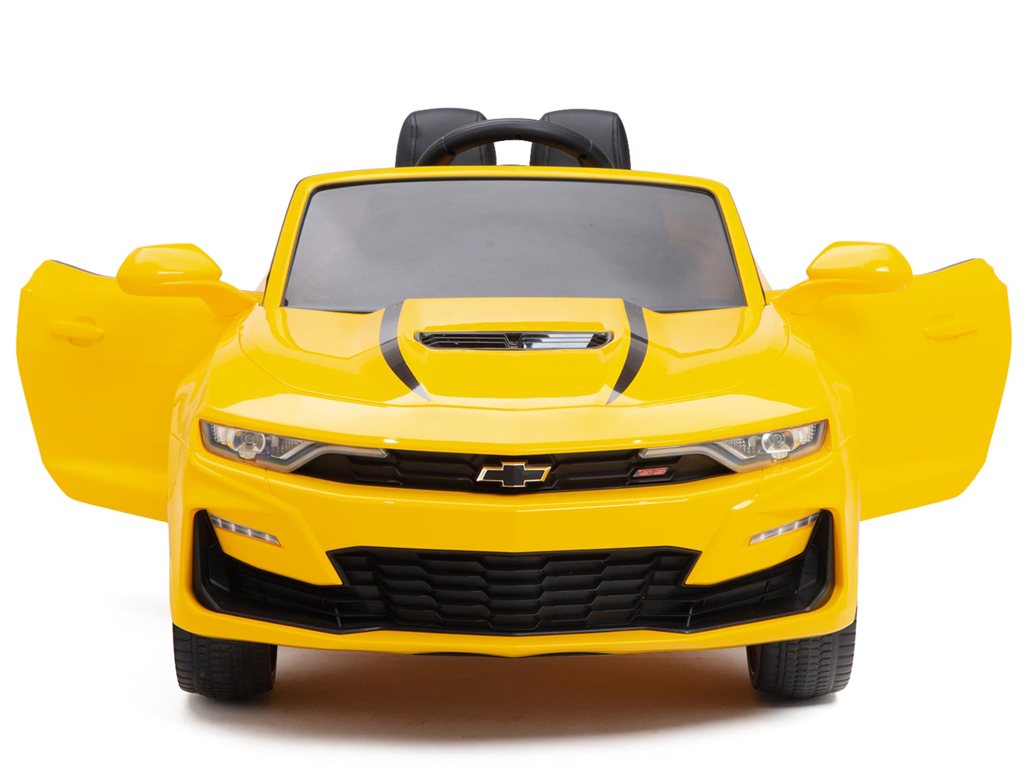 12V Chevrolet Camaro 2SS Kids Ride On Toy Car with Parent Remote Control - Yellow Electric Ride-On Vehicle for Boys & Girls - Perfect for Birthday Gifts, Outdoor Play & Backyard Fun