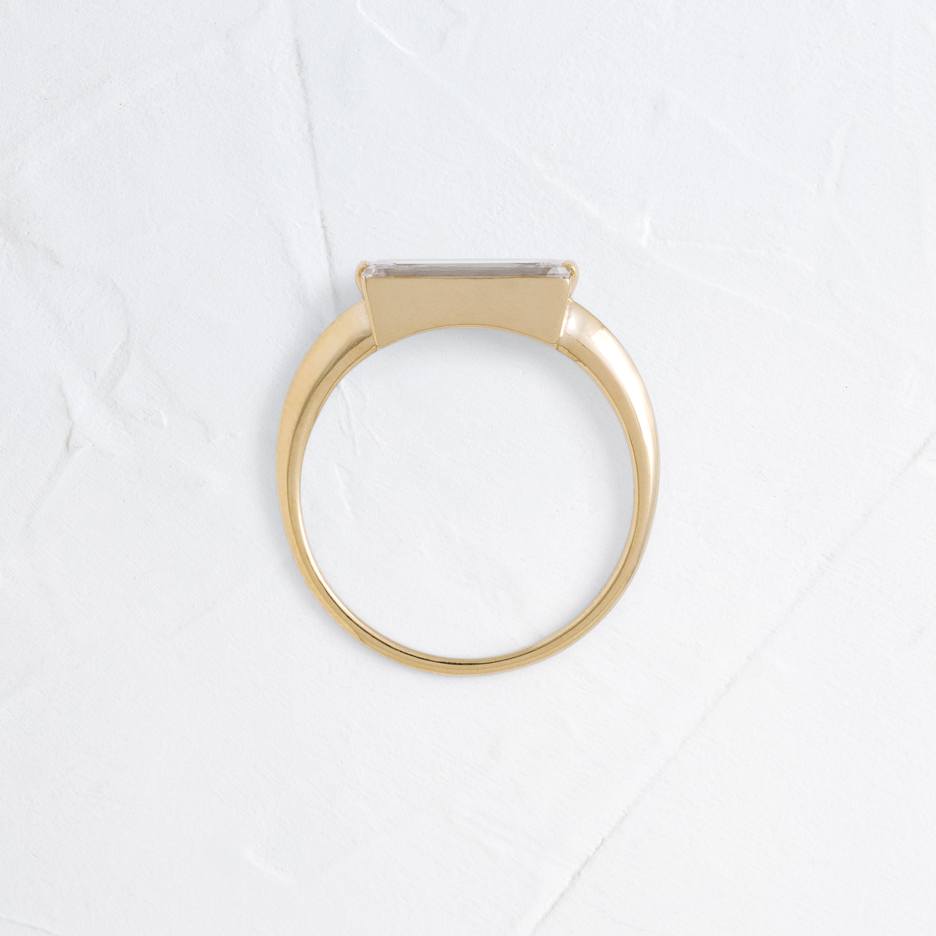 1.51ct Lab Grown Baguette Cut Balladeer Ring - Elegant Engagement & Wedding Jewelry for Women - Perfect for Proposals, Anniversaries & Special Occasions