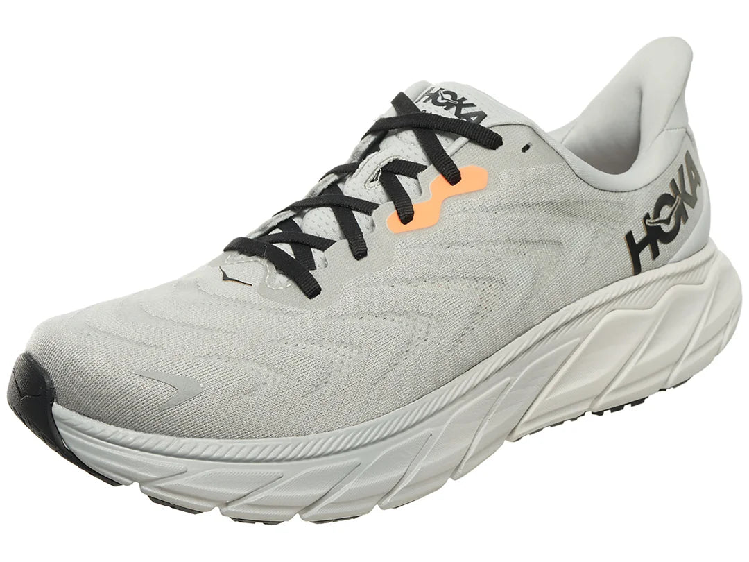 HOKA Arahi 6 Running Shoes for Men - Lightweight Stability Sneakers in Harbor Mist/Black | Perfect for Road Running, Jogging & Daily Wear