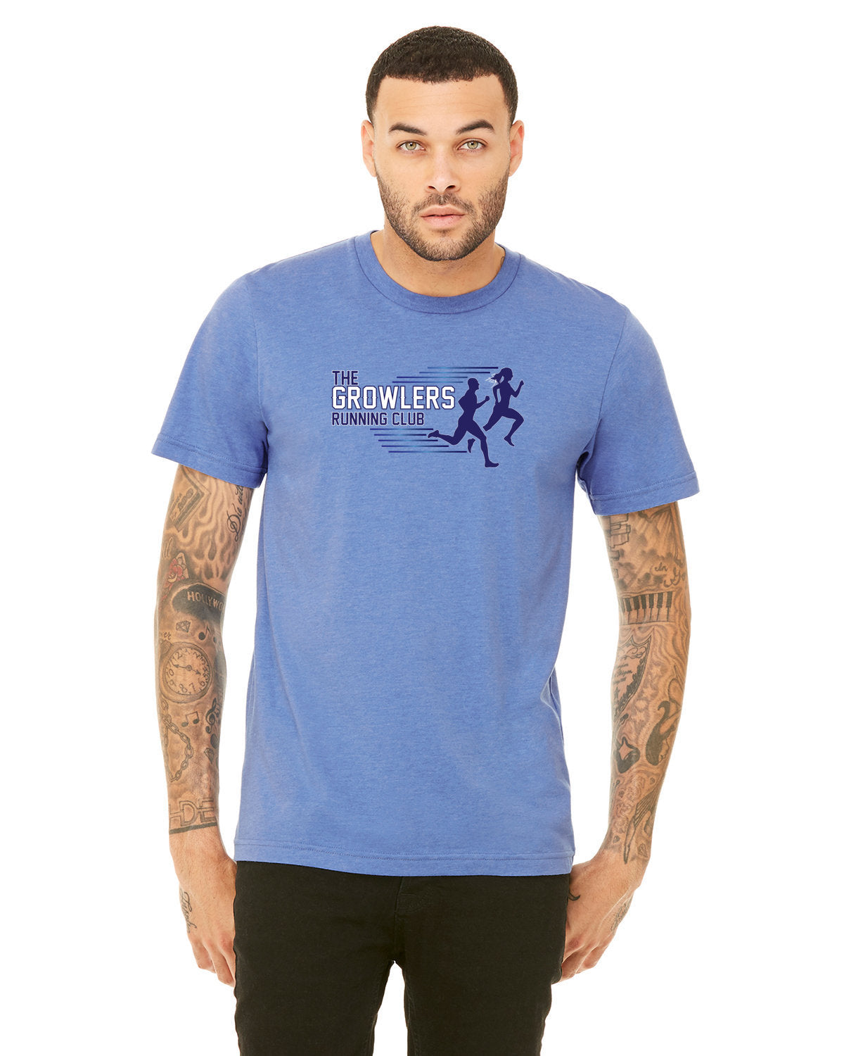 Growlers Unisex T-Shirt (3001CVC) - Comfortable Cotton Tee for Men & Women - Perfect for Casual Wear, Outings & Gifts