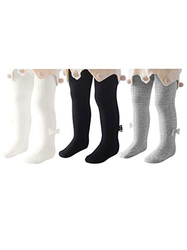 3 Packs White & Black & Grey