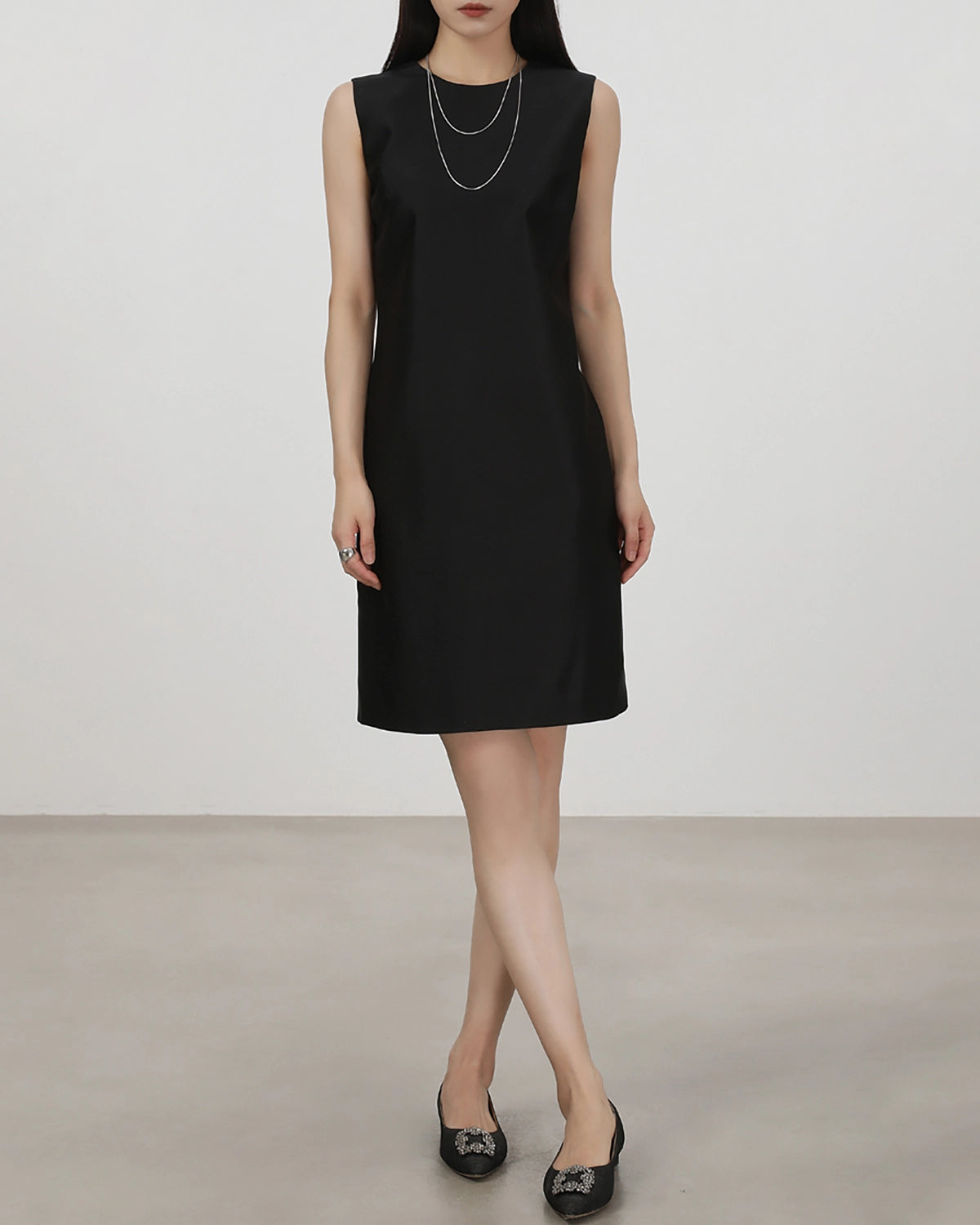 40 Momme Sleeveless Silk Straight Dress for Women - Elegant Summer Formal & Casual Wear - Perfect for Weddings, Parties & Office