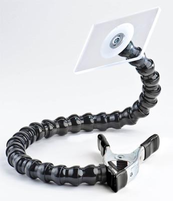 Sturdy Clamp Arm with Heavy-Duty Mounting Plate - Perfect for Workbench, Photography, and DIY Projects