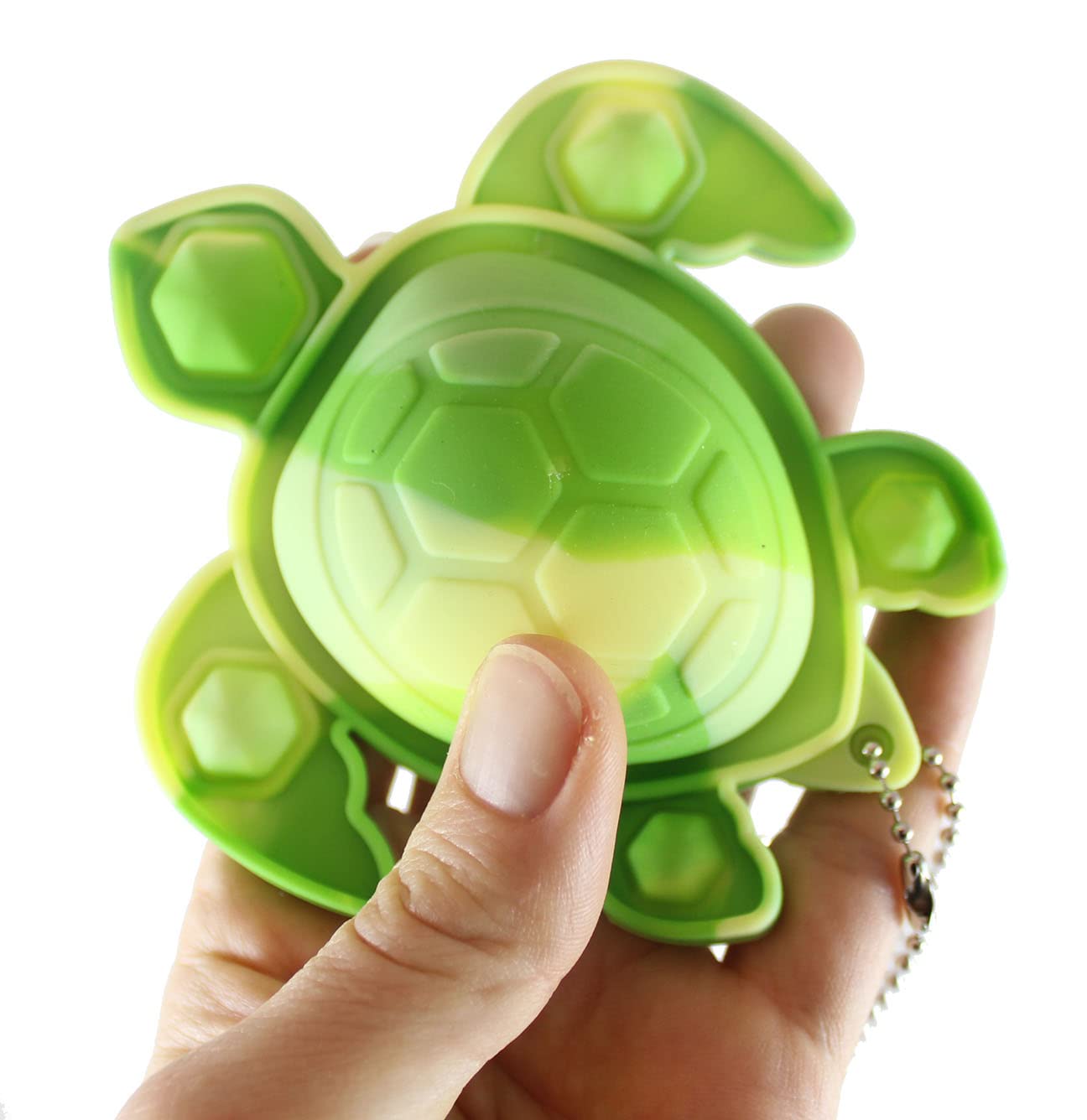 2 Pack Turtle Bubble Pop Fidget Toy - Happy Sad Flip Inside Out Ocean Animal Sensory Stress Relief Toy - Silicone Push Poke Bubble Popper for Anxiety, ADHD & Autism - Perfect for Home, Office & Travel (Random Colors)