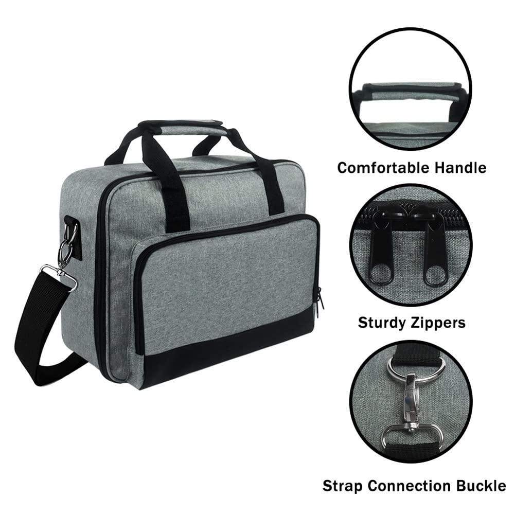 ICECHEN 1 PC Nylon Projector Bag for Home Theater, Portable Storage Case for Mini Projector - Perfect for Movie Nights, Business Presentations & Outdoor Camping