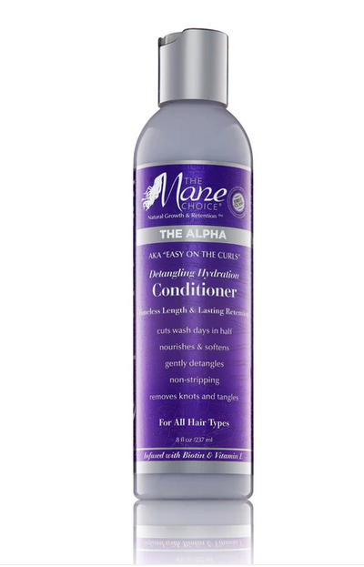 The Mane Choice Detangling Hydration Conditioner 8 fl.oz - Nourishing Leave-In Treatment for Curly, Coily & Natural Hair - Perfect for Daily Moisturizing & Frizz Control