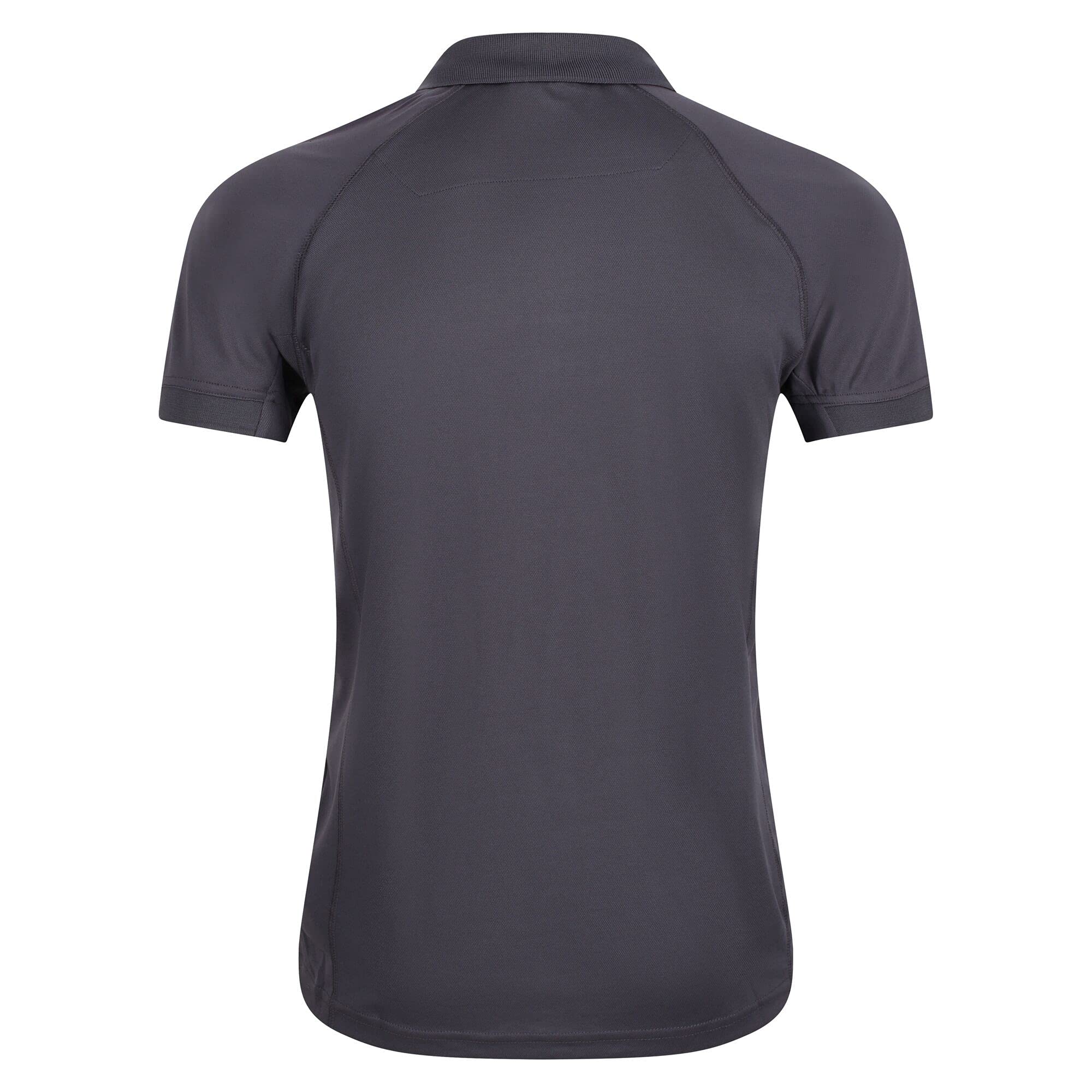 Professional Men's Coolweave Short Sleeve Polo Shirt - Breathable & Moisture-Wicking - XXL Iron Gray - Perfect for Golf, Business Casual & Summer Outings