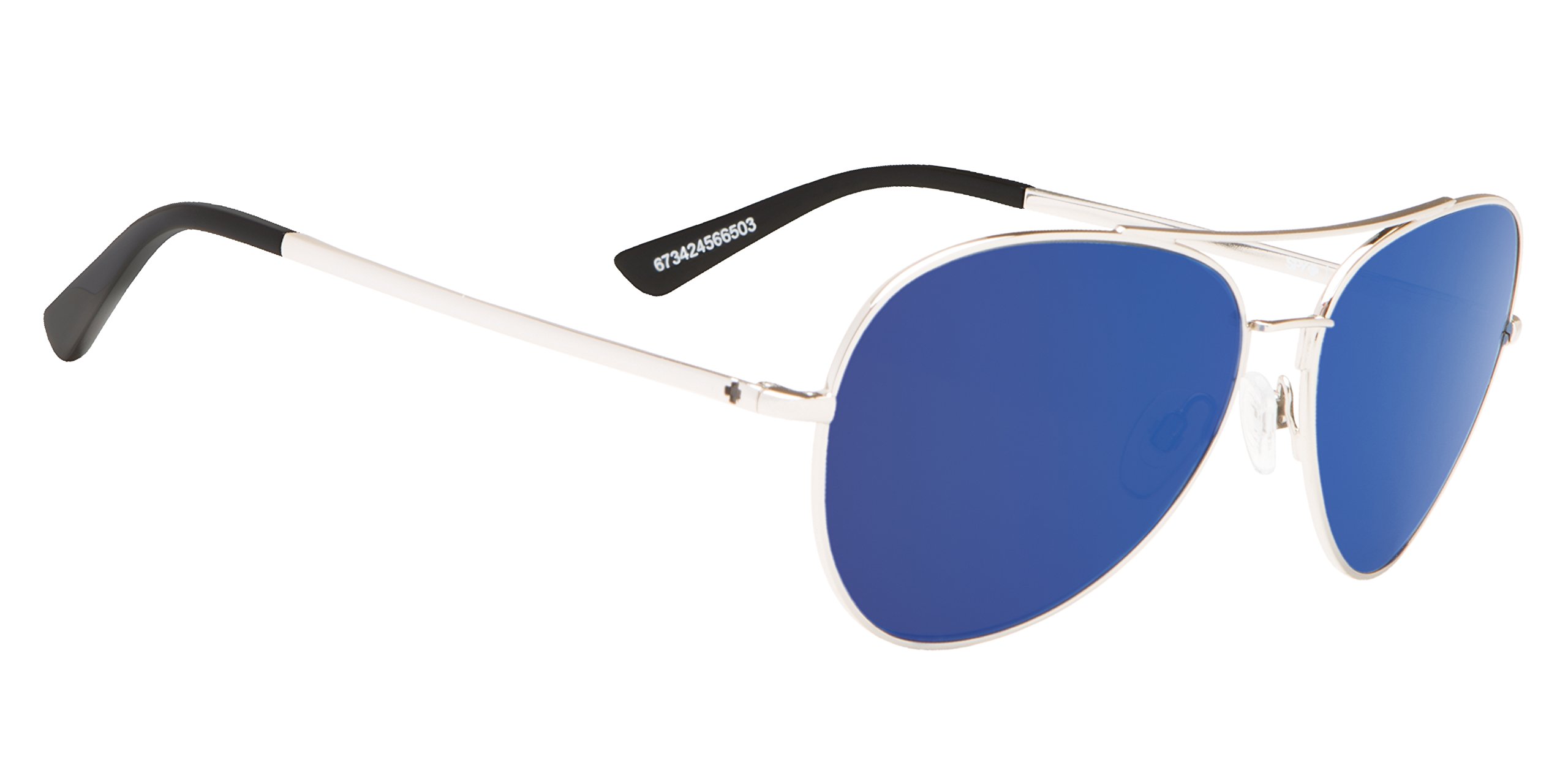 Spy Optic Women's Whistler Aviator Sunglasses - Polarized UV Protection, Lightweight Metal Frame - Perfect for Driving, Beach & Outdoor Activities