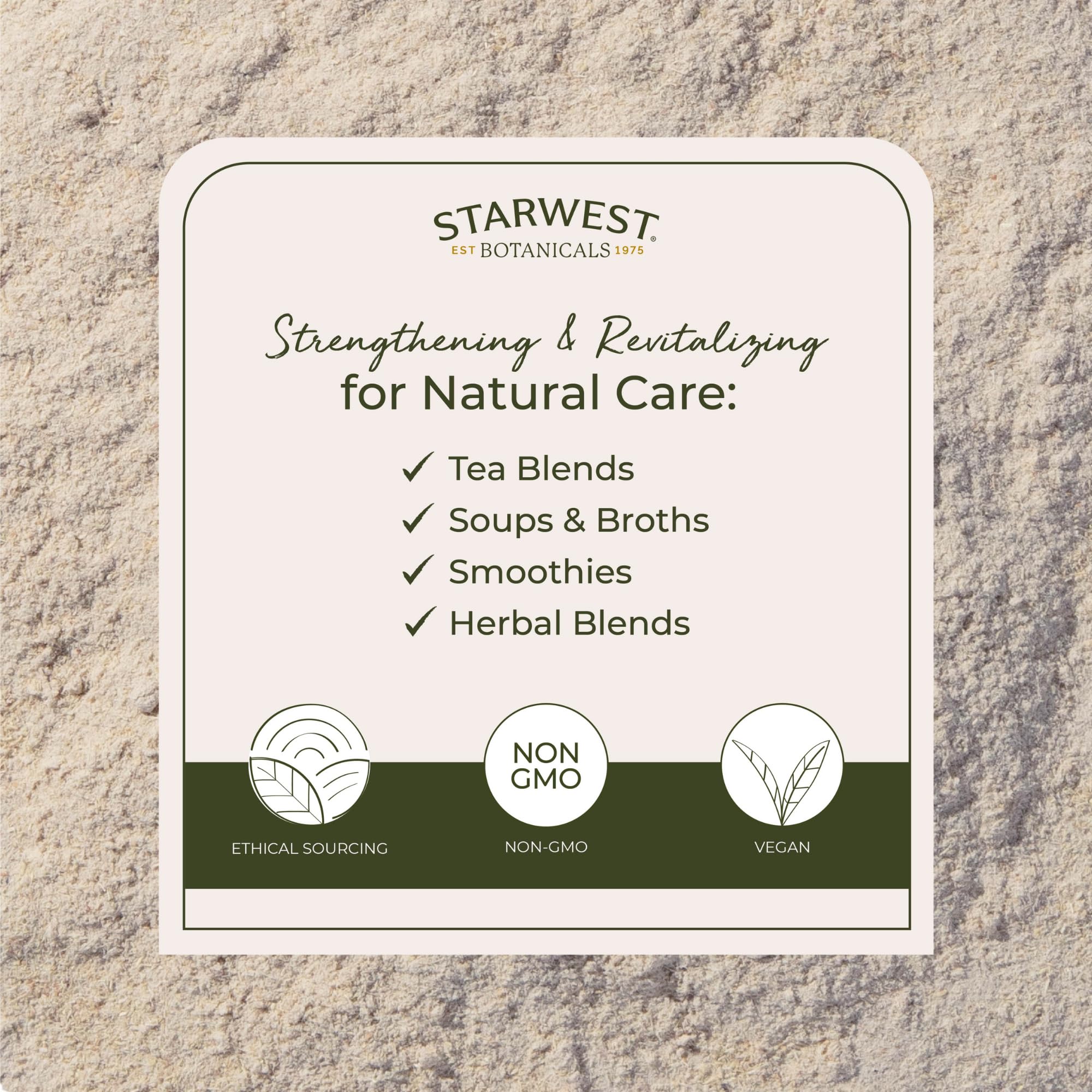 Organic Astragalus Root Powder by Starwest Botanicals - 1 lb | Immune Support Supplement for Tea, Smoothies & Herbal Remedies | USDA Certified, Non-GMO, Gluten-Free